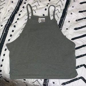 Spaghetti strap crop top